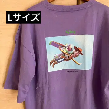 레어! 데드스탁 새상품 토이스토리 버즈 & 우디 빅 T셔츠 L 사이즈