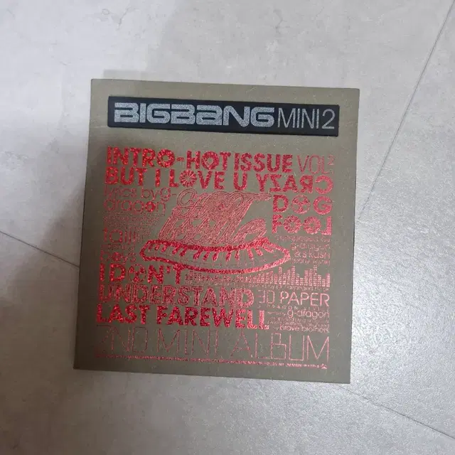 무배) 빅뱅 미니 2집 앨범