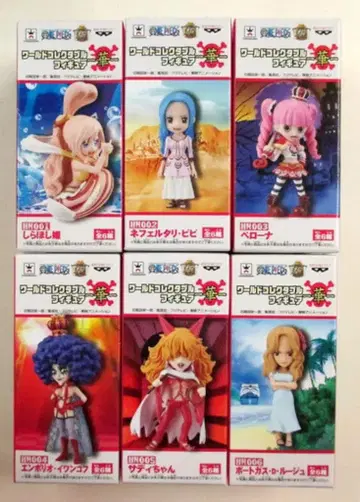 반프레스토 WCF 원피스 화 전6종 세트