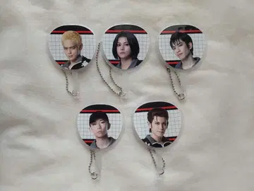 [ 익명 배송 ] 테니뮤 부동봉 트레이딩 부채 키링