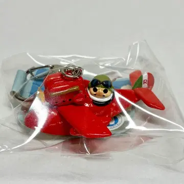 지브리 붉은 돼지 키링 사보이아와 포르코 마르코