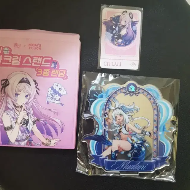 원신 맘스터치 말라니 아크릴 스탠드+포카+리딤