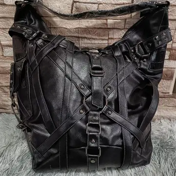 y2k Gimmick Archive 00s 스터드 백 블랙 bag