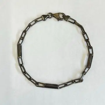 [ H ] SILVER 925 각인 체인 팔찌 이탈리아제