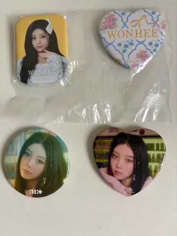 ILLIT 시간 멈춰줘 에니마이 복권 캔뱃지 원희 묶음 판매