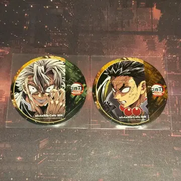 귀멸의 칼날 카페 피날레기 코스터 시나즈가와 사네미 히메지마 교메이