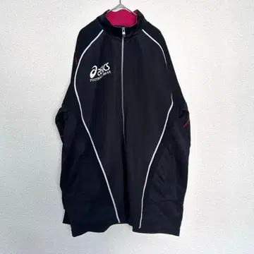 아식스 트랙 자켓 저리 블랙 XL 축구 트레이닝