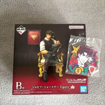 [ 미개봉 새상품 ] 죠죠 제일복권 죠셉 피규어 러버 참 세트