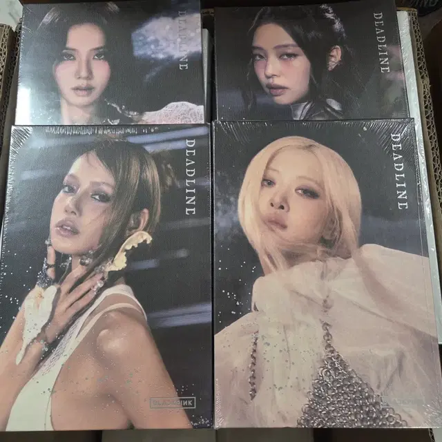 블랙핑크 데드라인 미개봉앨범 실버 버전