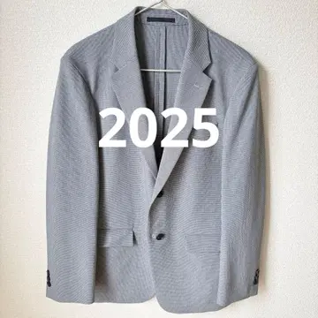 [컨디션 최상] 유니클로 감동 자켓 체크 S