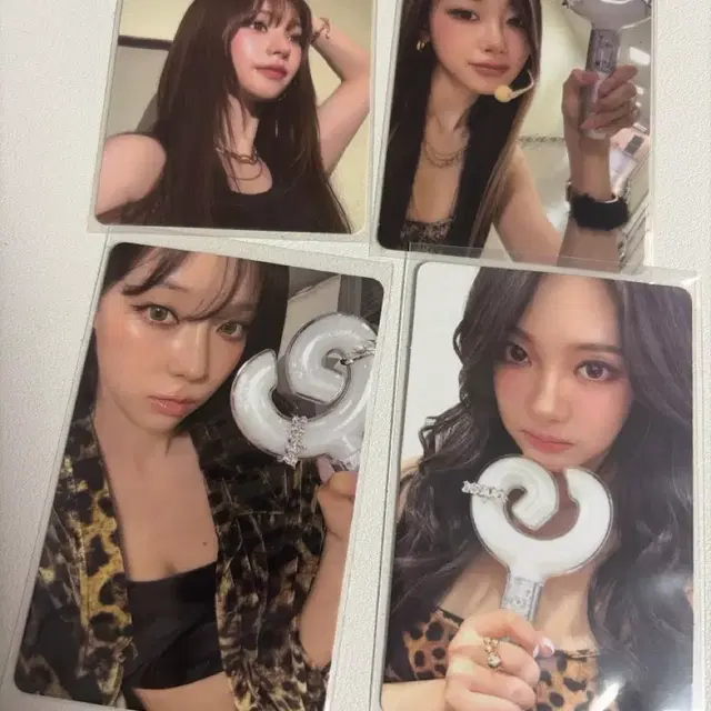 에스파 응원봉 포카 카리나 윈터 지젤 닝닝