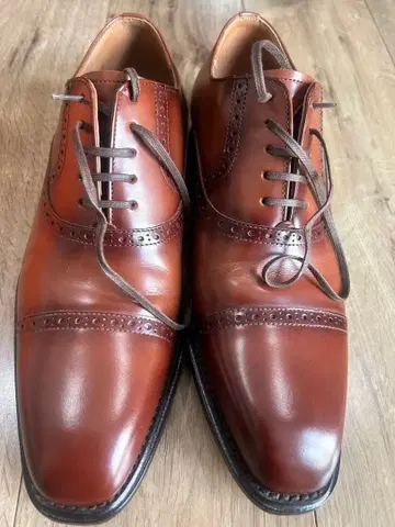 REGAL 브라운 드레스 슈즈