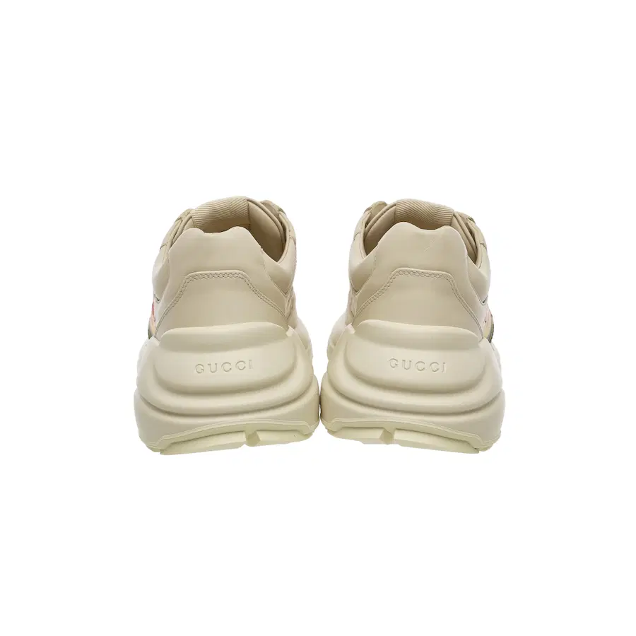 Gucci Rhyton皮革运动鞋 方形Logo