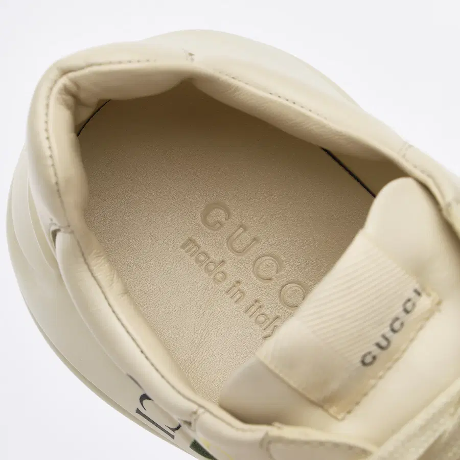 Gucci Rhyton皮革运动鞋 方形Logo