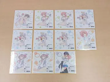 슬로우 스타트 DMM 스크래치 D상 미니 색지 11장