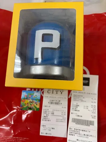 슈퍼 마리오 P스위치 [Nintendo] 영수증 스티커 포함