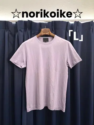 norikoike 노리코이케 천축 코튼 크루넥 반팔 티셔츠