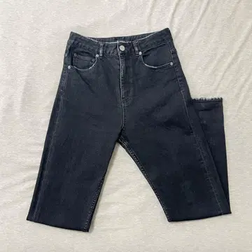 나노 유니버스 / 블랙 데님 테이퍼드 데님