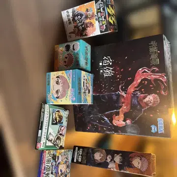 주술계전 피규어 캔 배지 등