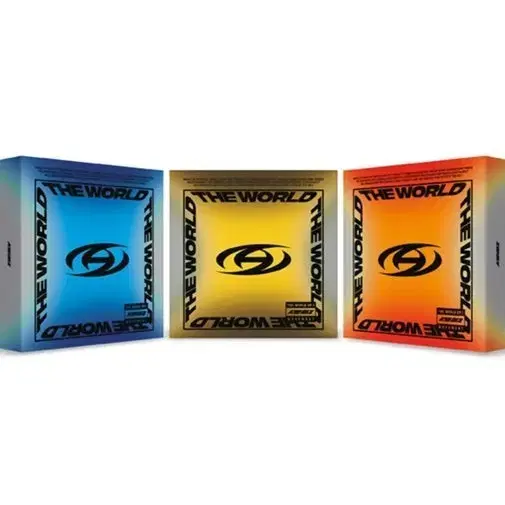 에이티즈 THE WORLD 개봉 앨범 파란색(포카있음)