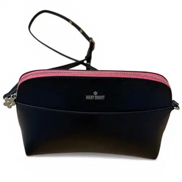 미사용! MARY QUANT 블랙 x 핑크 3way 숄더백 마리쿠와