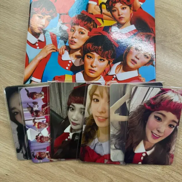 레드벨벳 덤덤 앨범 + 포카 일괄