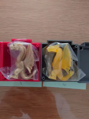 미니 고질라 컬렉션 2 킹 기도라 2체 세트