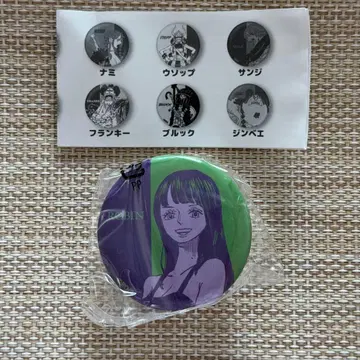 점프샵 진보초 원피스 미니 캔뱃지 가챠 로빈