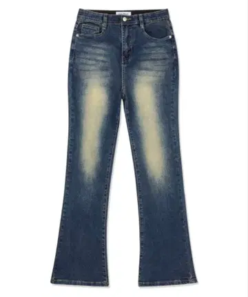 CNVS 베티붑 밴딩 부츠컷 데님 팬츠_다크 블루