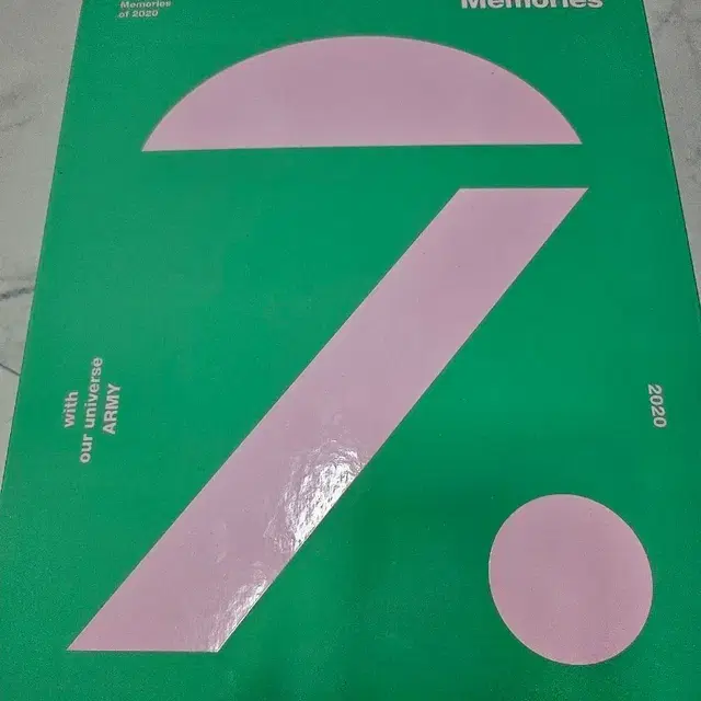 방탄소년단 BTS Memories 2020 메모리즈 DVD