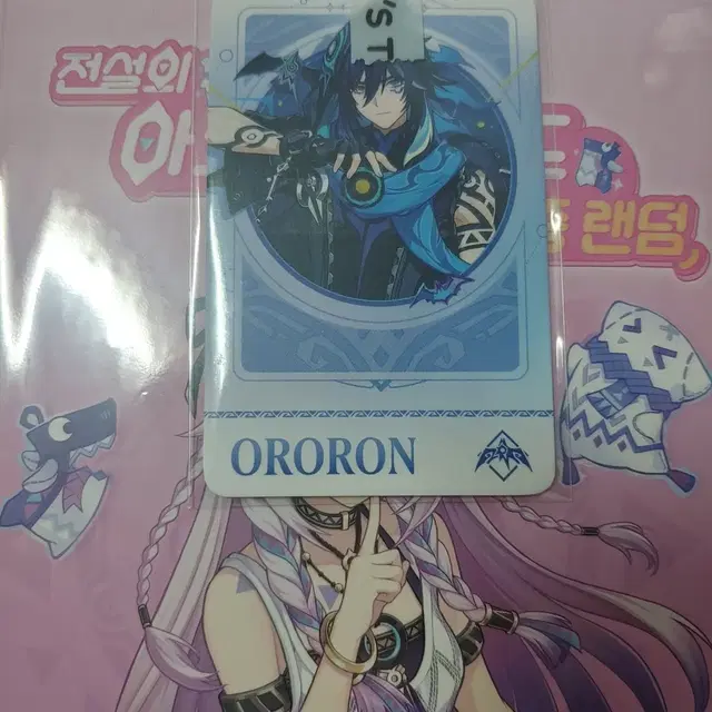 원신 맘스터치 말라니 아크릴 스탠드+올로룬 포카