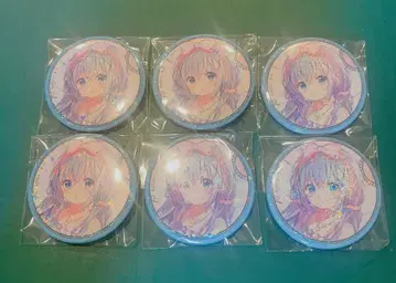 주문토끼 치노 캔뱃지 6개 세트 도쿄 애니메이션 센터