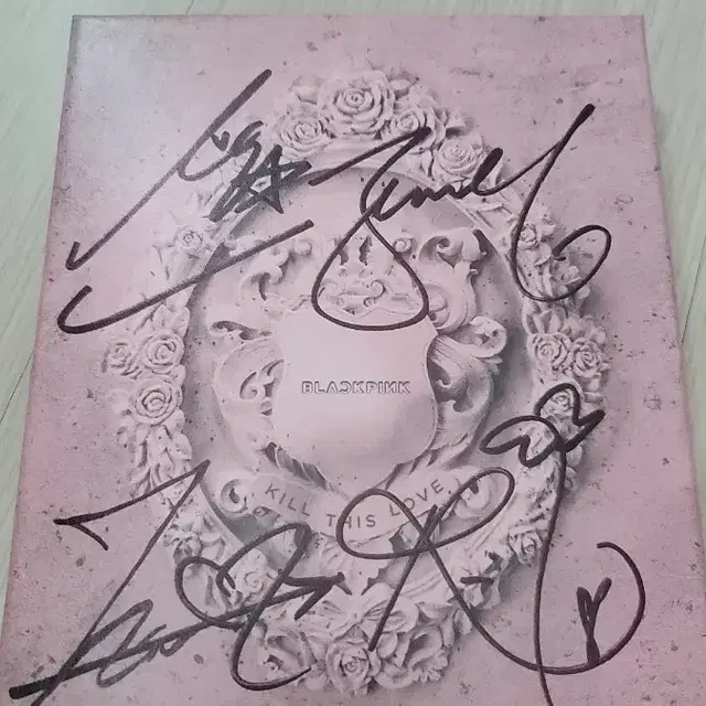 블랙핑크 Kill This Love 친필 싸인 앨범