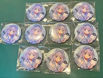 주문토끼 치노 캔뱃지 10개 앨리스