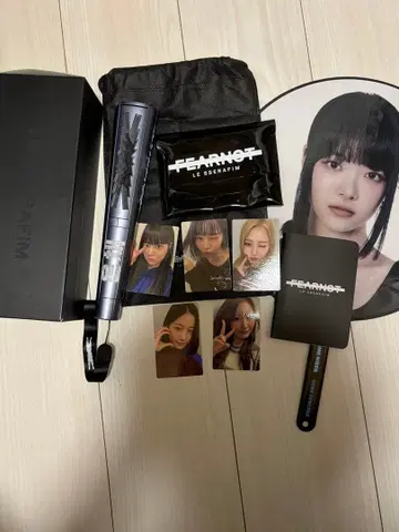 르세라핌 응원봉 포토 카드 세트