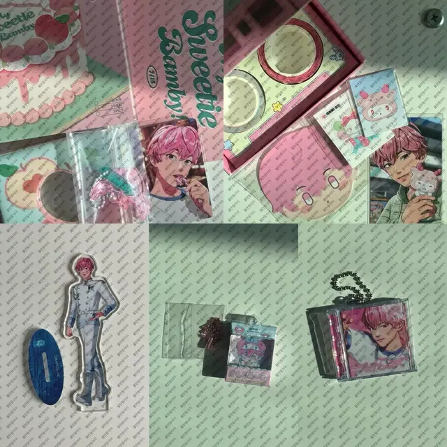 PLAVE 플레이브 밤비 공식 굿즈 플뿌 생일키트 아크릴스탠드 카쿠렌보