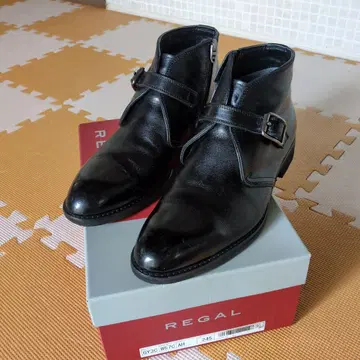 REGAL 블랙 드레스 슈즈 24.5cm