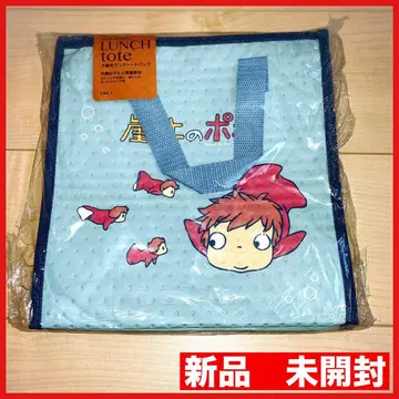 부직포 보냉백 벼랑 위의 포뇨 자매 패턴 지브리