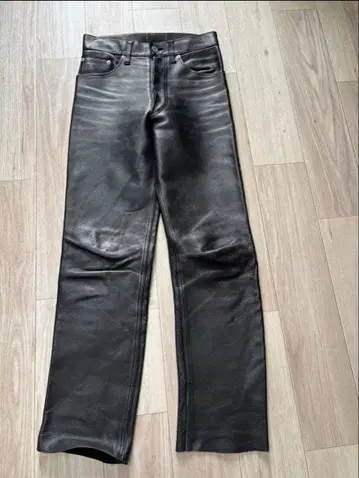 [ 분위기 ] 80s~ Bantam 5PKT 블랙 가죽 팬츠 501 타입