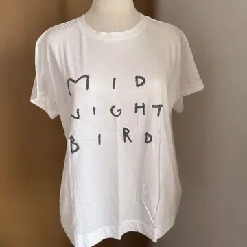 tumugu 프린트 T셔츠 화이트