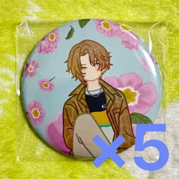 18TRIP 사목칠기 캔뱃지 5점 Botania 에이트리