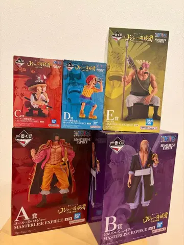 제일복권 원피스 MASTERLISE EXPECIE 피규어 세트