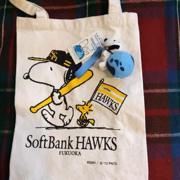 스누피 토트백 & 키링 세트