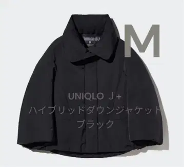 UNIQLO +J 하이브리드 다운 자켓 M 블랙