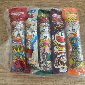 [미사용 새상품] 우마이봉 스퀴즈 5종 세트