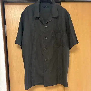 nano universe 나노 유니버스 다크 그레이 반팔 셔츠 L 사이즈