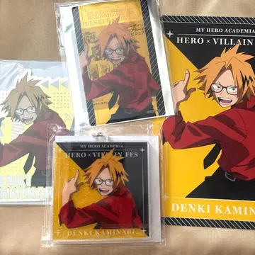 나의 히어로 아카데미아 히로빌라 아크릴 키링 카미나리 덴키 세트