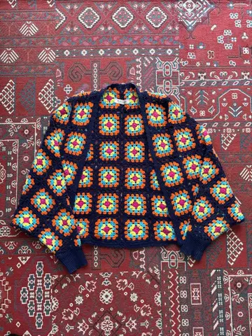 RODEO CROWNS 크로셰 니트 가디건 볼레로