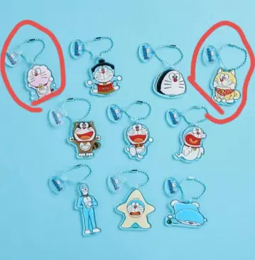 [ 미개봉 새상품 ] 2품 100% 도라에몽 아크릴 키링