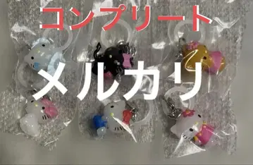 헬로키티 키티 메지루시 가챠가챠 컴플리트